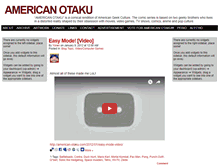 Tablet Screenshot of american-otaku.com